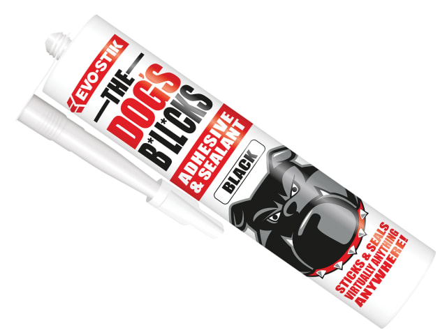 The Dog's B*ll*cks Multipurpose Adhesive & Sealant Black 290ml EVOTDBBL