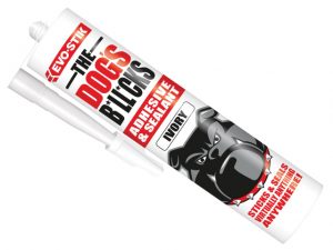 The Dog's B*ll*cks Multipurpose Adhesive & Sealant Ivory 290ml EVOTDBIV