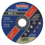 Metal Cut Off Disc 115 x 3.2 x 22.23mm FAI1153M