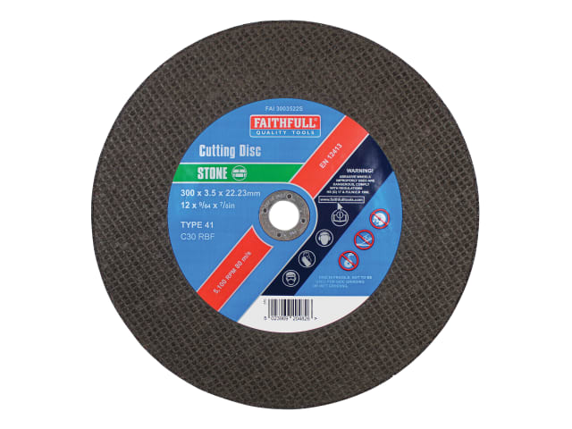 Stone Cut Off Disc 300 x 3.5 x 22.23mm FAI3003522S