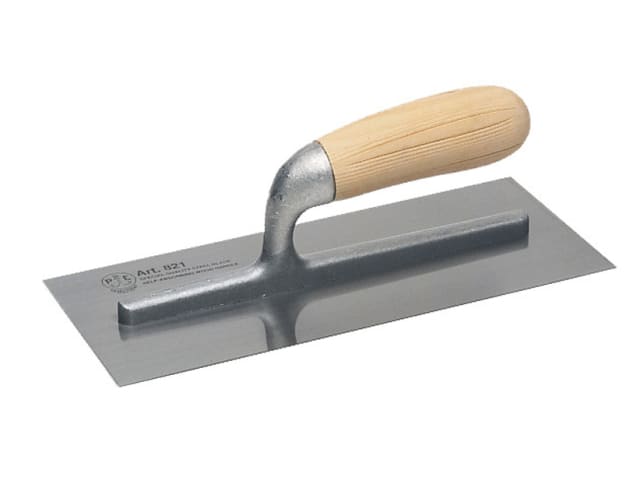 821 Plasterer's Trowel Wooden Handle 11 x 4.3/4in FAI821