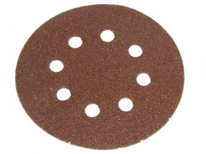 Hook & Loop Sanding Disc DID3 Holed 125mm Very Fine (Pack 5) FAIADHL125VF