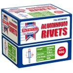 Aluminium Rivets 4.8 x 11mm Medium Bulk Pack of 500 FAIAR5M500