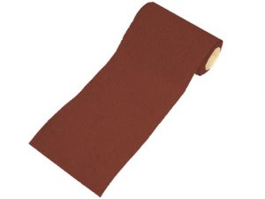 Aluminium Oxide Sanding Paper Roll Red Heavy-Duty 115mm x 5m 80G FAIAR580R