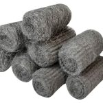 Steel Wool -  Assorted Grades 20g Rolls (Pack 8) FAIASW8A