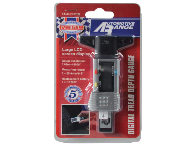 Tyre Depth Gauge Digital Readout 0-25mm FAIAUDEPTH - Image 4