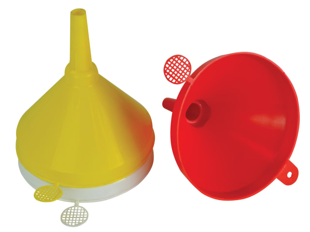 Plastic Funnel 150mm Set - 3 Piece FAIAUFUNNEL3