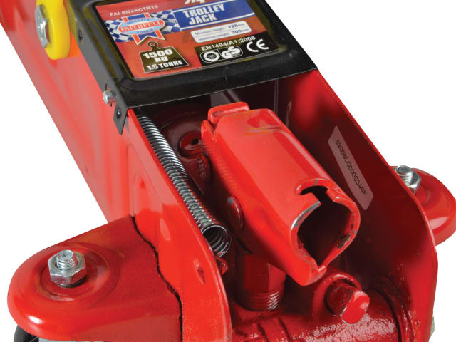 Hydraulic Trolley Jack 1.5 Tonnes FAIAUJACTR15 - Image 4