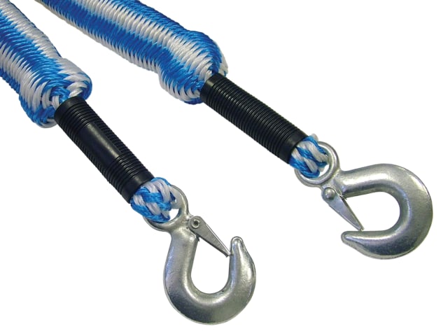 Tow Rope Expanding 4m Metal Hooks 3 Tonnes FAIAUTRELAST - Image 2