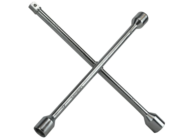 4-Way Wheel Brace Chrome Plated 14in FAIAUWB4WC