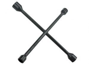 4-Way Wheel Brace Black Powder Coated 14in FAIAUWB4WP