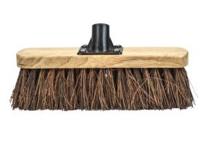 Bassine Varnished Broom Head 300mm (12in) Threaded Socket FAIBRBASS12R