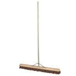 Broom Soft Coco 900mm (36in) + Handle & Stay FAIBRCOCO36H