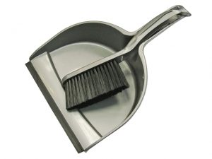 Dustpan & Brush Set Plastic (220mm) FAIBRDUSTSET