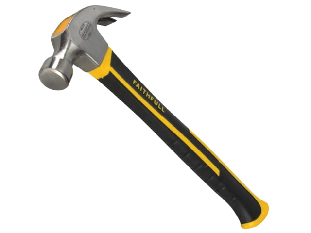 Claw Hammer Fibreglass Handle 227g (8oz) FAICH8FG