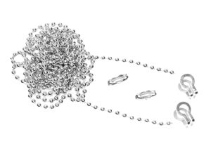 Brass Ball Chain Kit Nickel Plated 1m FAICHBALLNP1