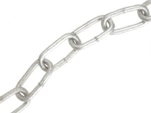 Galvanised Chain Link 4mm x 30m Reel - Max. Load 120kg FAICHGL430