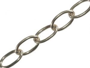 Oval Chain 1.8mm x 10m Chrome FAICHOC18