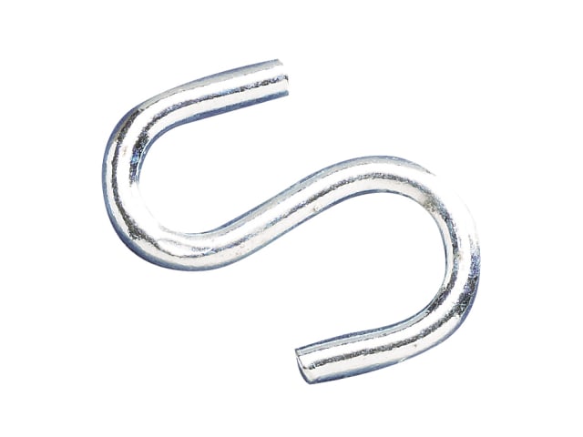 S-Hooks 3mm Zinc Plated (Pack 20) FAICHSH3020