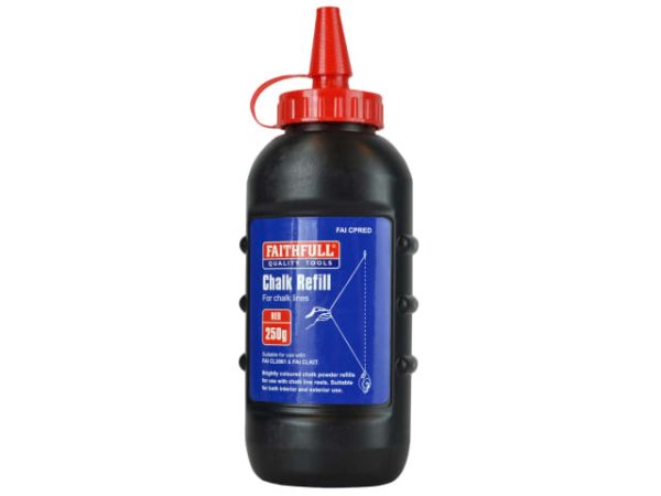 Chalk Powder Red 250g FAICPRED