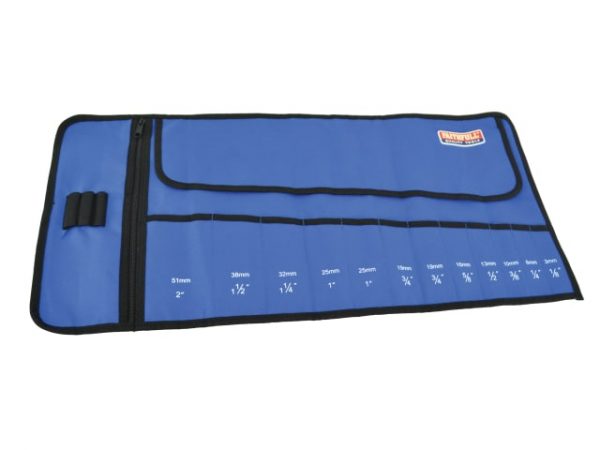12 Pocket Chisel Roll 32 x 68cm FAICR12