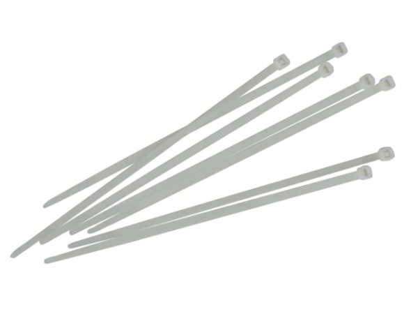 Cable Ties White 4.8 x 300mm (Pack 100) FAICT300W