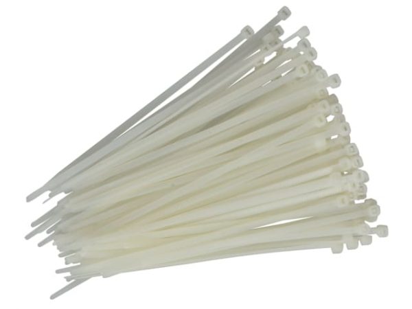 Cable Ties White 3.6 x 150mm (Pack 100) FAICT150W - Image 2