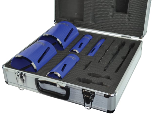 Diamond Core Drill Kit & Case Set of 11 FAIDCKIT11 - Image 2