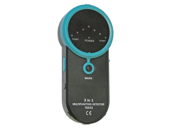 3-in-1 Detector Stud Metal & Live Wire FAIDET31