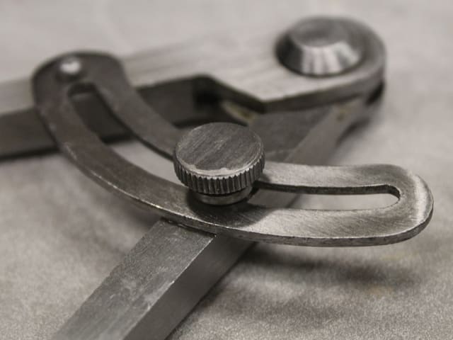 Square Leg Divider / Compass 200mm (8in) FAIDIVCOM200 - Image 3