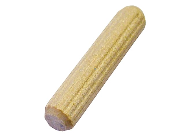 Wood Dowels Fluted 40 x 8mm (Pack 50) FAIDOW850P