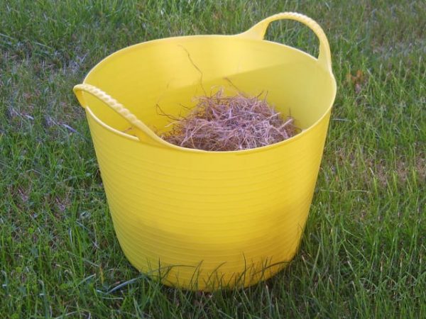 Heavy-Duty Polyethylene Flex Tub 42 litres Yellow FAIFLEX42Y - Image 2