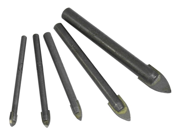 Tile & Glass Drill Bit Set 6 Piece 3-10mm FAIGDSET5 - Image 2