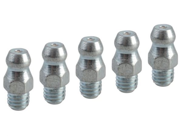 Grease Nipple Straight M6 x 1.0 (Pack 5) FAIGGN6100M