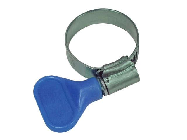 1X W/S 40 Wing Screw Hose Clip 25 - 40mm FAIHC1XWSB
