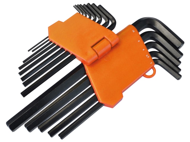 Long Arm Hex Key Set - 13 Piece (1.3-10mm) FAIHKS13ML - Image 2