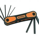 Folding Hexagon Key Set -  8 Piece (1.5-8mm) FAIHKSF8M