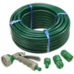 PVC Reinforced Hose 15m Fittings & Spray Gun FAIHOSE15AV