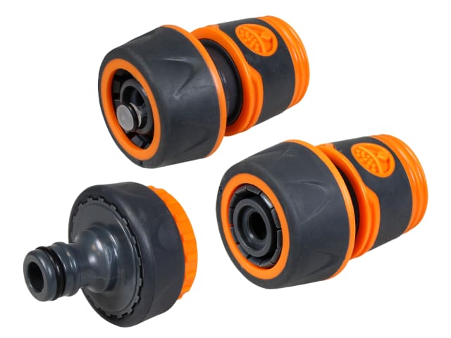 3/4in Plastic Hose Fittings Kit - 3 Piece FAIHOSE34KIT