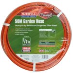 Prestige Heavy-Duty Garden Hose 50m 12.5mm (1/2in) Diameter FAIHOSE50PRE