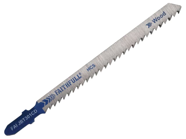 Wood Jigsaw Blades Pack of 5 T301CD FAIJBT301CD