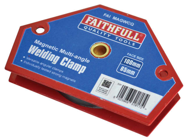 Welding Magnet Quick Clamp 100 x 65mm FAIMAGWCQ