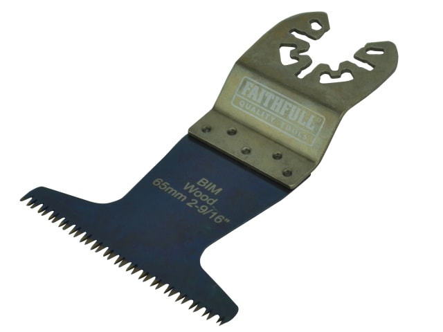 Premium Arc Cut Hardwood Bi-Metal Blade 65mm FAIMFHW65P
