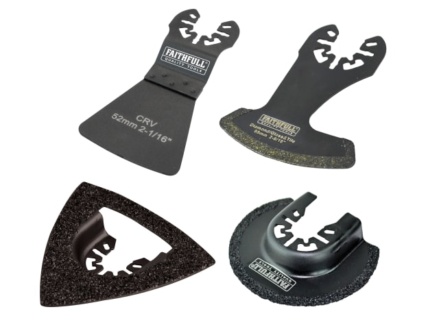 Multi-Tool Tiling Kit - 4 Piece FAIMFTKIT4