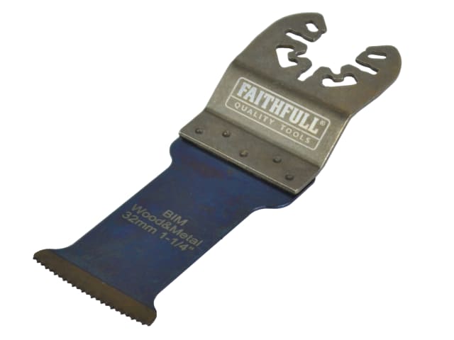 Premium Arc Cut Wood & Metal Bi-Metal Blade 32mm FAIMFWM32P