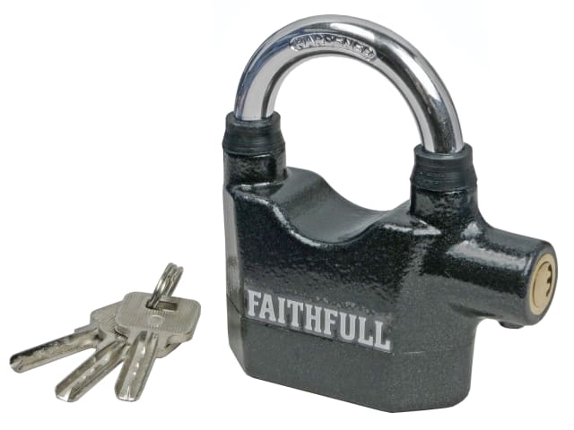 Padlock with Security Alarm 70mm FAIPLALARM