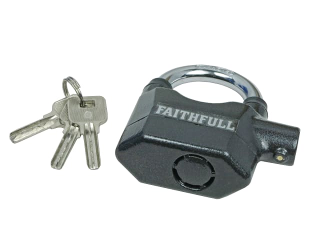 Padlock with Security Alarm 70mm FAIPLALARM - Image 2