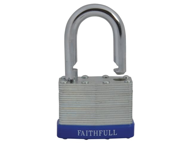 Laminated Steel Padlock 50mm 3 Keys FAIPLLAM50