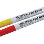 Paint Marker Pen Yellow & Red (Pack 2) FAIPMYELRED