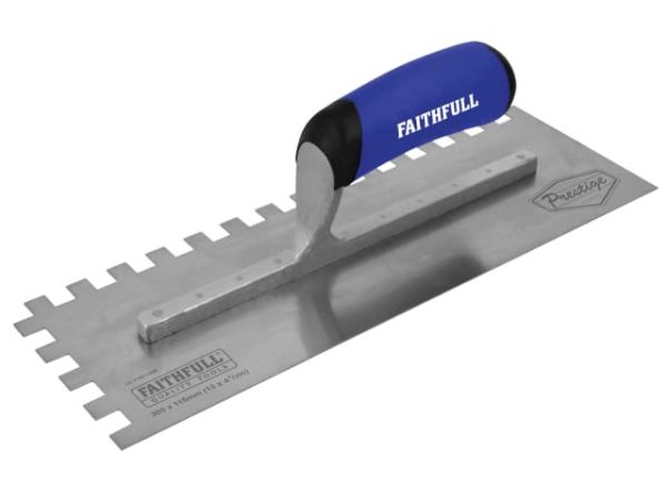 Prestige Notched Trowel 330 x 115mm (13 x 4.1/2in) FAIPTNT13SS